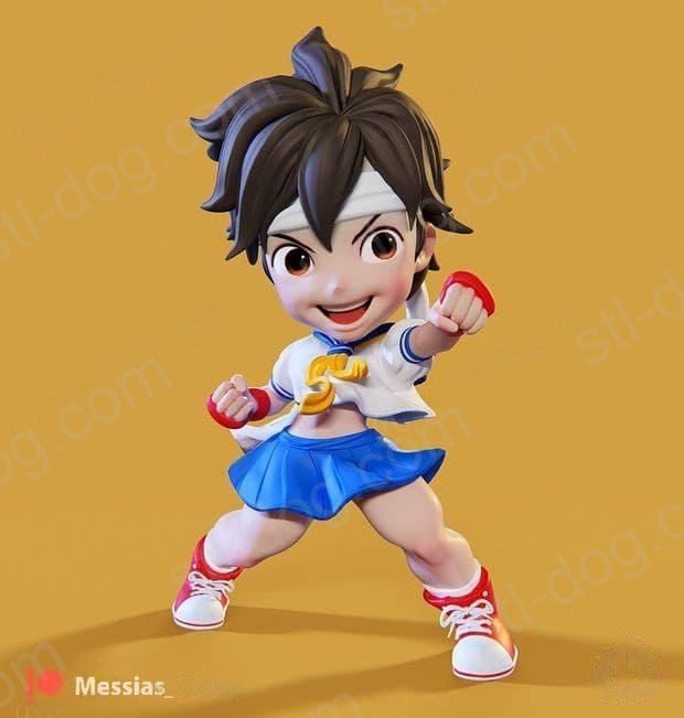 小樱(Chibi Sakura) 3D打印图纸